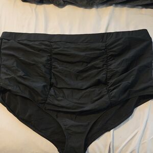 Torrid Classic Black Swim Bottom